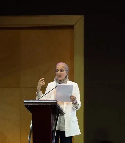 Dr. Salma Waly chairing the Future of Education Summit