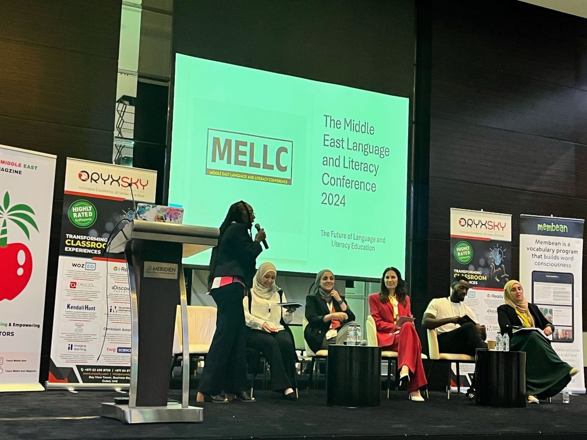 Dr. Salma Waly on a panel at MELLC 2024